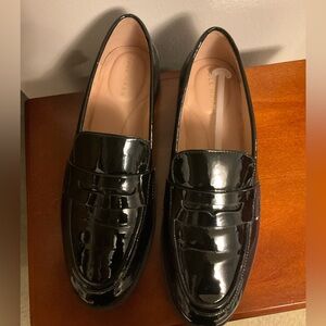 Cole Haan Women’s  Black Patent Leather Loafers